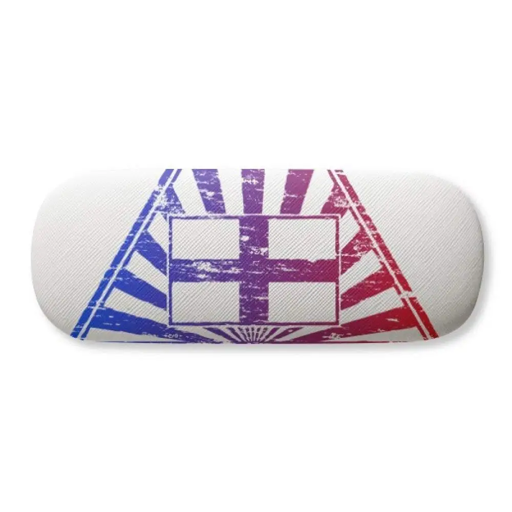 Cool Confident Yellow Cute Online Emoji Glasses Case Eyeglasses Clam Shell Holder Storage Box