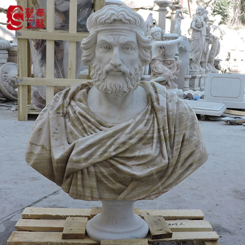 Roman Old Man Marble Famous Marble Bust Buy Old Manmarble Bust