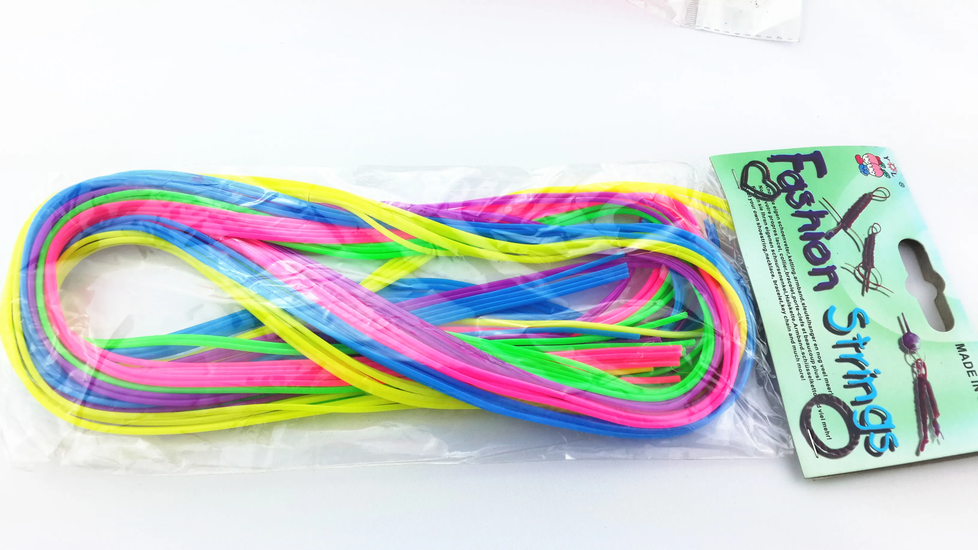 Plastic Strings Accessories Bracelet Necklace Diy Craft Mixed Colors