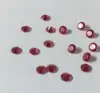 High quality wholesale ruby 1.7mm round brilliant cut ruby gemstone