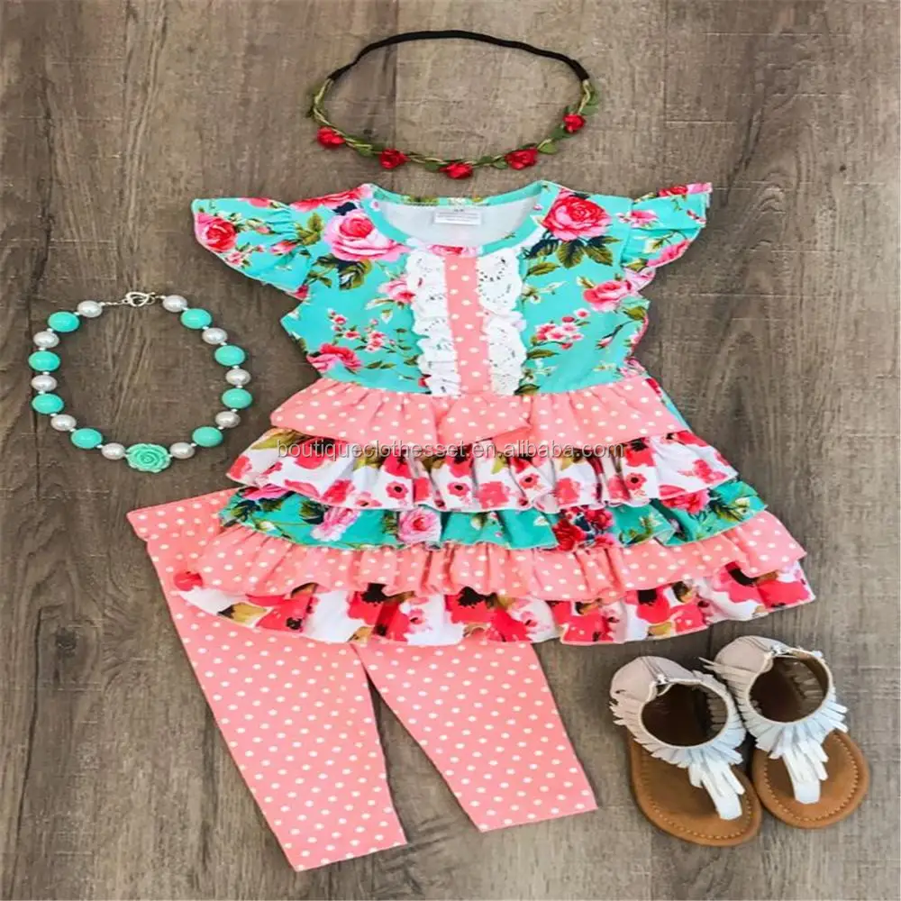 New Arrival Children Boutique Clothing Summer Outfit Lovely Toddler ...