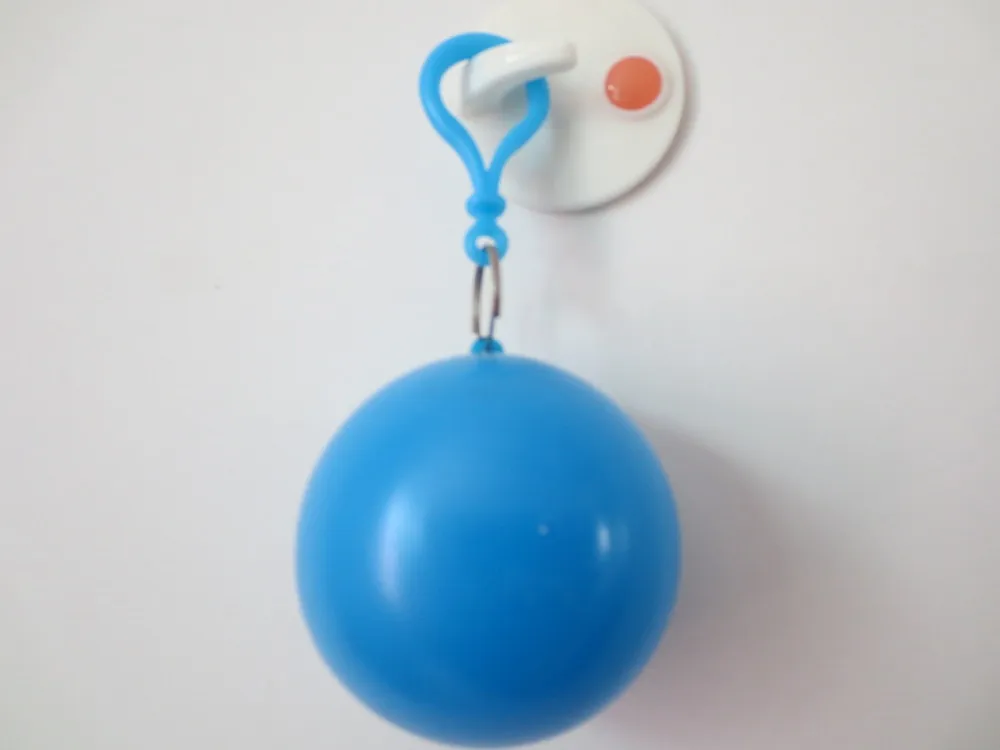 Cheap Keychain Ball Packing PE Disposable Rain Poncho