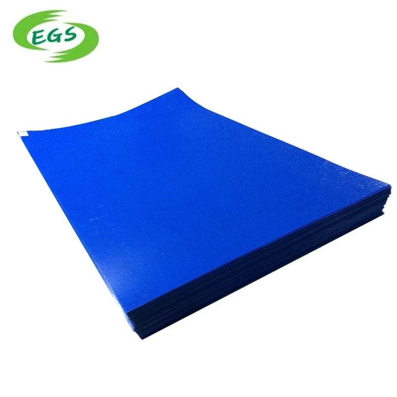 Hegs Esd High Temperature Rubber Sticky Gel Mat Roll,X 0.03" Thick With