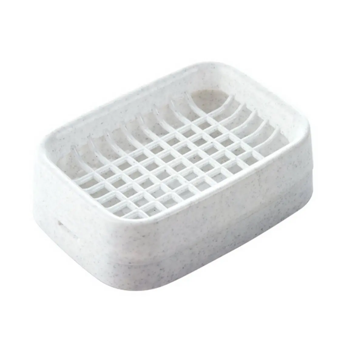 fengg2030shann Double draining soap dish soap holder bathroom toilet wash plastic soap box soap care. Soap box Soap box Bathroom soap box Soap box