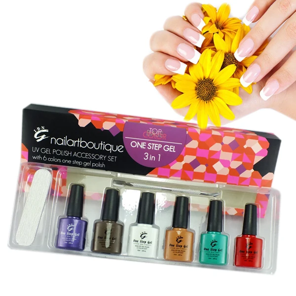 3 In 1one Step Gel Nail Polish Easy Use 93 Colors One Nail Gel Polish Operation Steps Love Easy Diy Or Salon Use Professional Color No 193