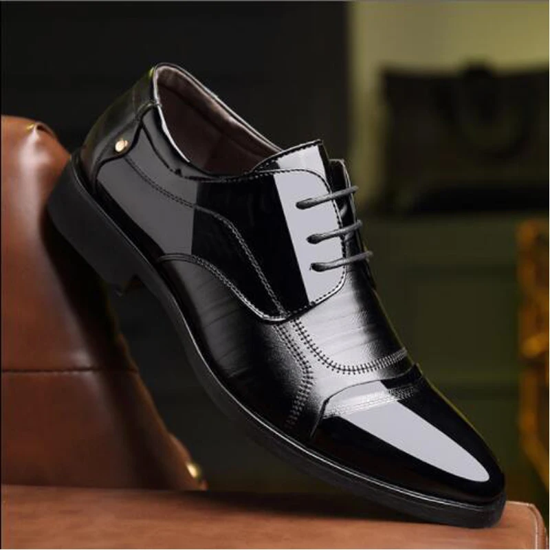comfortable black dress shoes for men
