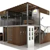 10ft/ 20ft/ 40ft container restaurant 10ft pop-up shipping kiosk design pop up shop with fast delivery