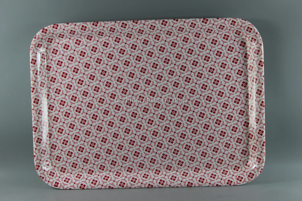 17 Inch Melamine Large Tray For Home Use