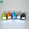 Promotional 6pcs Led Light Torch Keychain With Egg Shape
