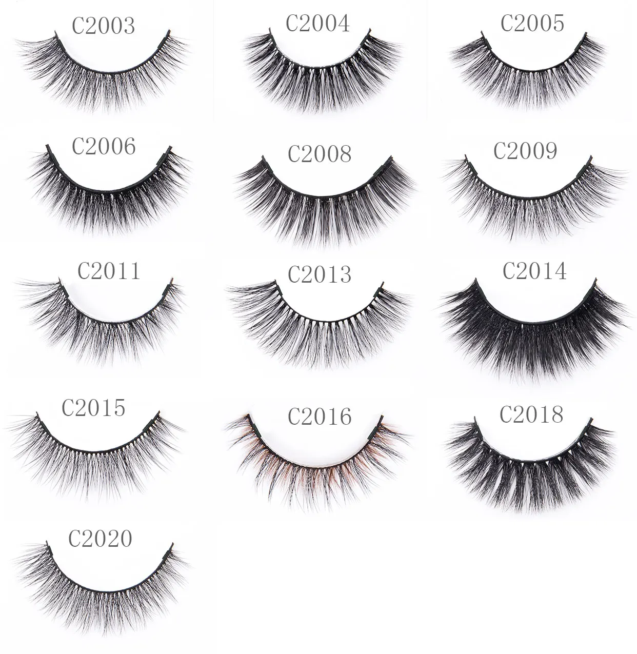 Self Adhesive Lashes No Need Glue 3d Mink Lashes Top Quality Custom