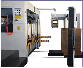 Semi-auto Flat Bed Creasing And Die Cutting Machine