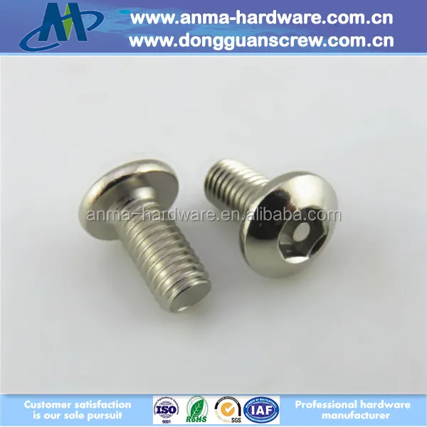 High Level Male And Female Screw,Stainless Steel 316 Chicago Slotted ...