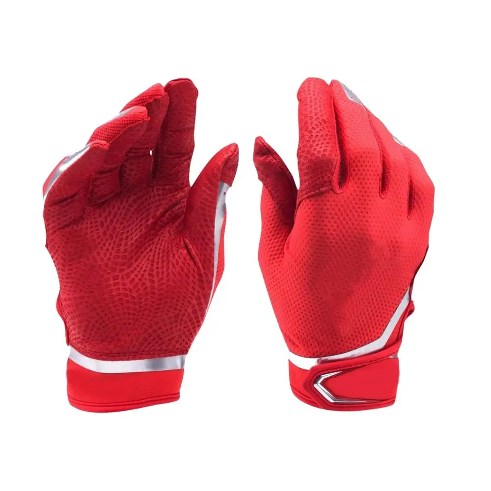 A008 Red Batting Gloves/baseball Batting Gloves Soft / Baseball Batting