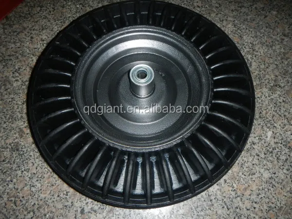 Wheelbarrow Solid Rubber Wheel 3.50-8 with Special Shape