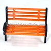 plastic scale bench chair,scale park chair for train layout model Y30-02 1/30