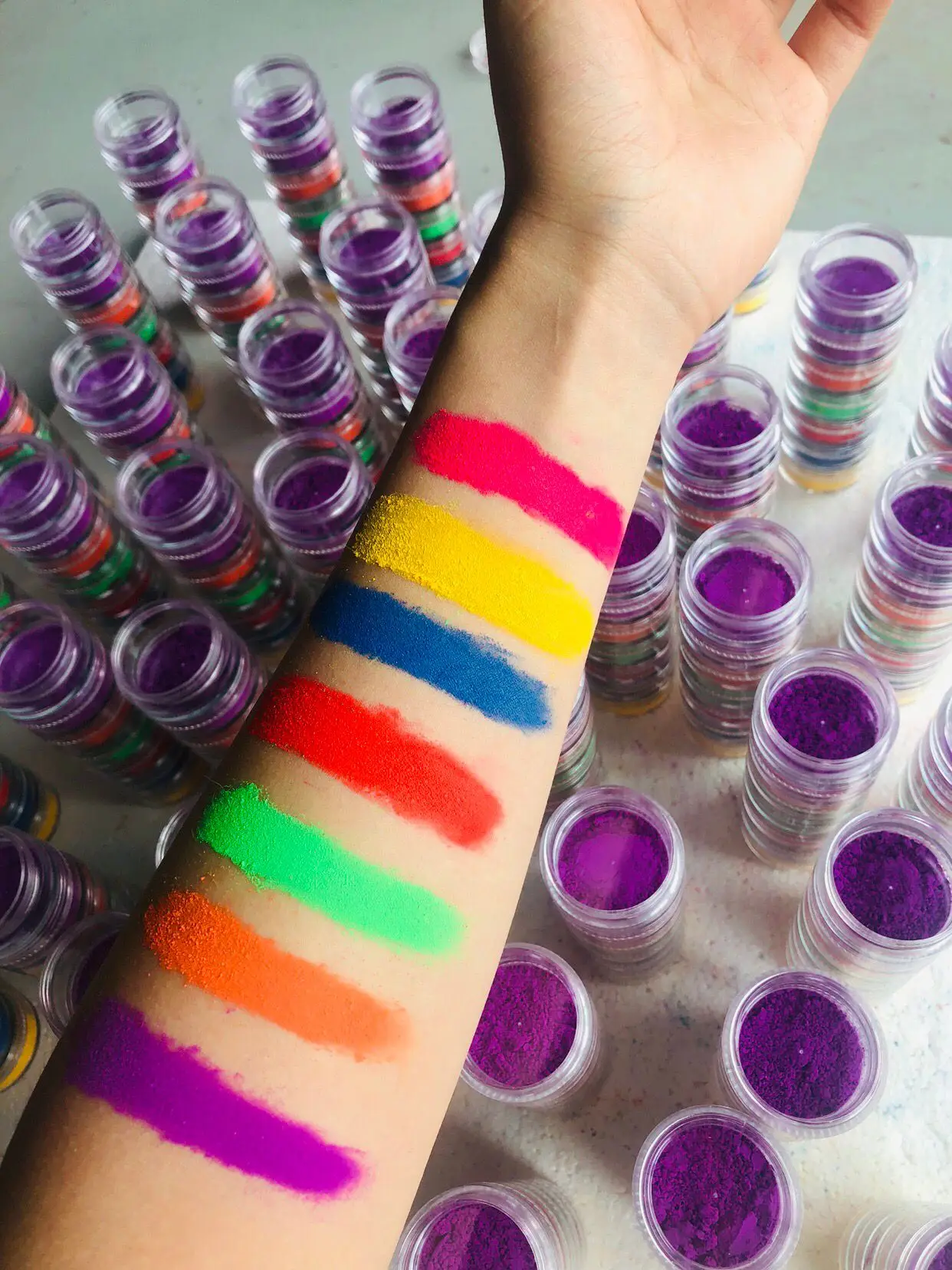 Make Your Own Logo Loose Eyeshadow Powder Single Bottle Eyeshdow Powder