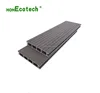 Eco-friendly outdoor wpc decking plastic wood flooring looks like wood extrude artificial wood panel
