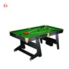 Folding pool table indoor foldable removeable billiard pool table