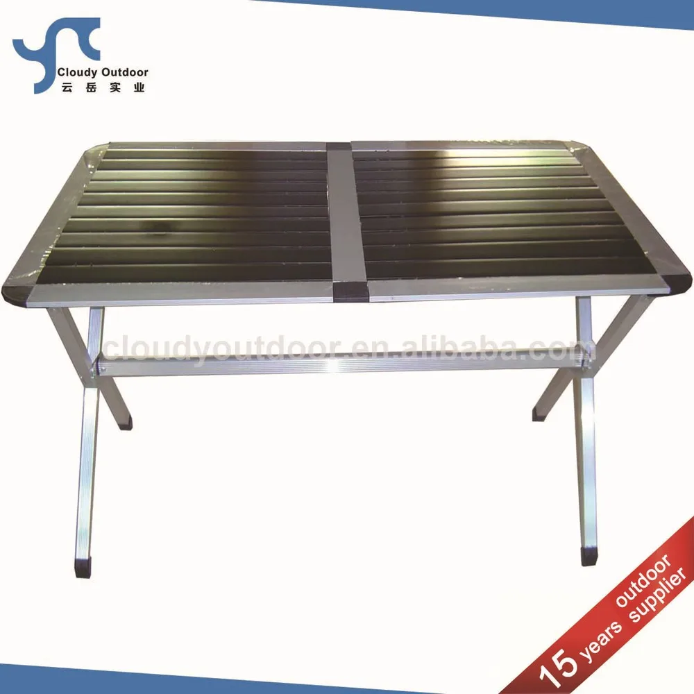 Outdoor Roll Up Top Small Package Camping Rolling Folding Table Buy