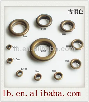 2mm brass eyelets