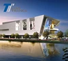 Exterior 3D architectural rendering , architectural visualization