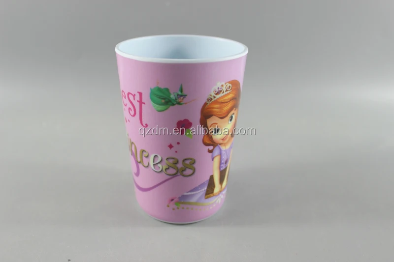 250-300 ML melamine Baby cup Plastic kids cup Foodgrade