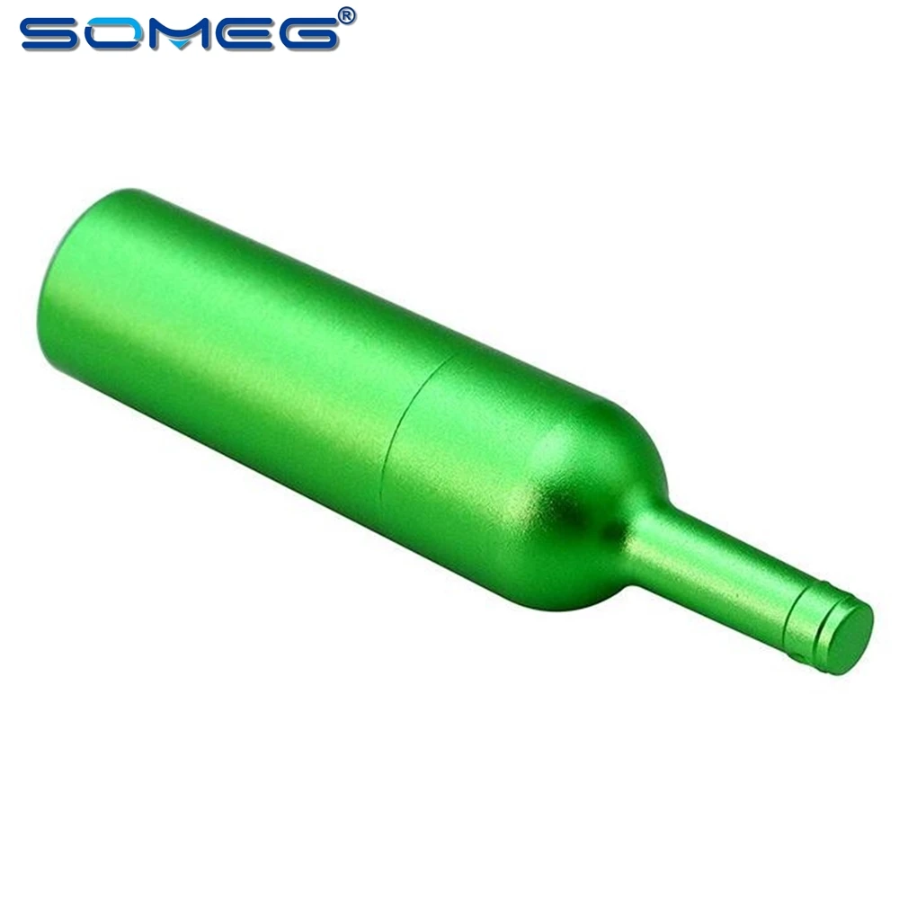 USB Flash 4GB Metal Matte Red Wine Bottles 8GB 16GB 32GB 64GB 128GB Usb 2.0 Memory Stick U Disk Pen Drive Pendrive - ANKUX.COM