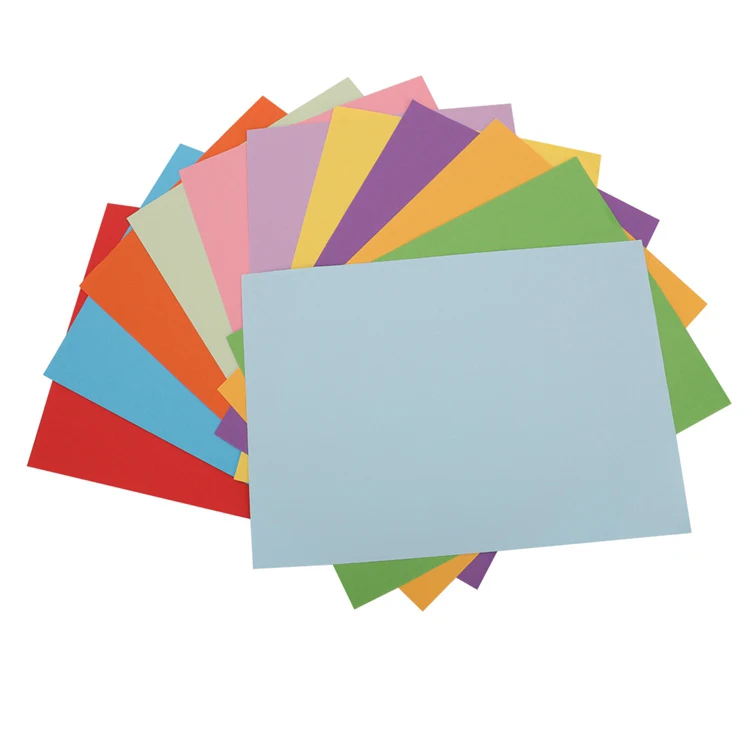 700*1000mm Colorful Offset Paper 70g coated woodfree coloful offset paper In Hot Sale