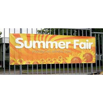 Customized Size Outdoor Advertising Vinyl Mesh Banners Roadside