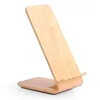 High quality convert 9V10W Desktop Wireless Wooden Quick Charger Charging Pad
