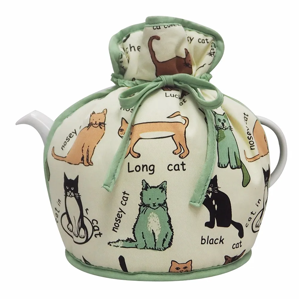 Quilted English Tea Cosy With Cotton Filling Tea Pot Cosy Set For Sale