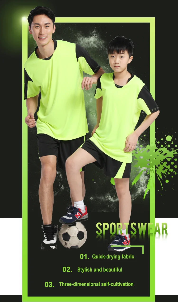 Hot football team uniform cheap full football uniform for football match