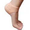 New Arrival Breathable Ankle Protector Silicone Heel Protector with Hole Cracked Foot Skin Protection Socks