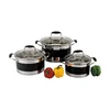 Factory Direct Supply Stainless Steel 6 Pieces Kitchen Utensils Kitchen Cookware Set