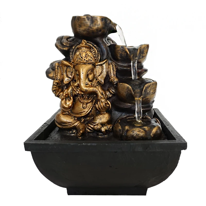 hindu god ganesh statue indoor water fountains india, View indoor water