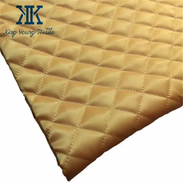 Padded Quilted Satin Lining Fabric, 150cm 59 Wide, Sold by the