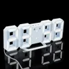 3D LED Wall Clock Modern Digital Alarm Clocks Display Home Kitchen Office Table Desk Night Wall Watch 24 Or 12 Hour Display