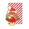 cheap lightweight hang on inflatable robin bird Christmas tree decoration