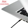 Promotional Stereo Audio Cable 3.5mm Plug Car Aux Cable Cord 3.5mm Headphone Computer HIFI Microphone Audio Cable