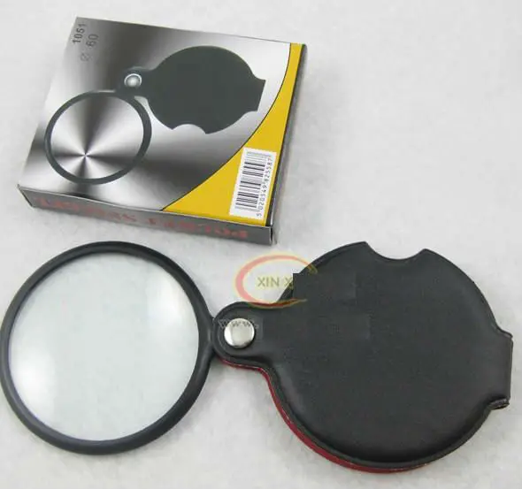 Small Pocket Magnifying Glass With Case - Buy Small Magnifying Glass ...