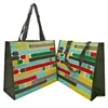 Personalized offset laminated full print pp woven shopping bag