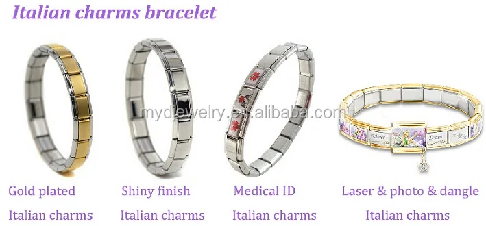 GOLD SMILE ITALIAN CLASSIC CHARM  fits all 9mm Italian bracelets D5