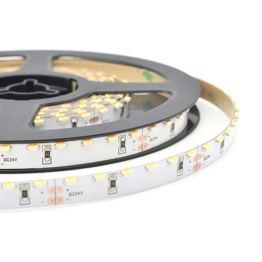 Wholesale side view 120leds/m 24v 3014 flexible led strip lighting