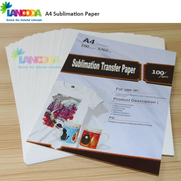 dye sublimation transfer paper