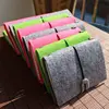 Multi-function simple shape student notebook case popular cheap wool felt cover notebook on hot selling