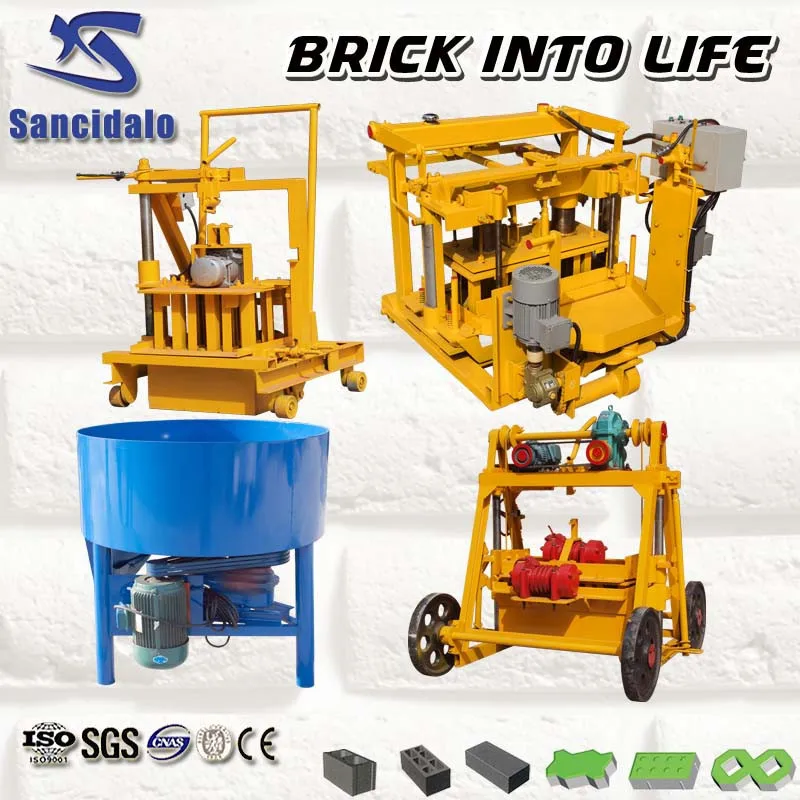Home Business Machine To Make Bricks House Prefabricated Block Making ...