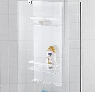 Custom Modern Acrylic Hanging Bathroom Shower Caddy - Buy ...