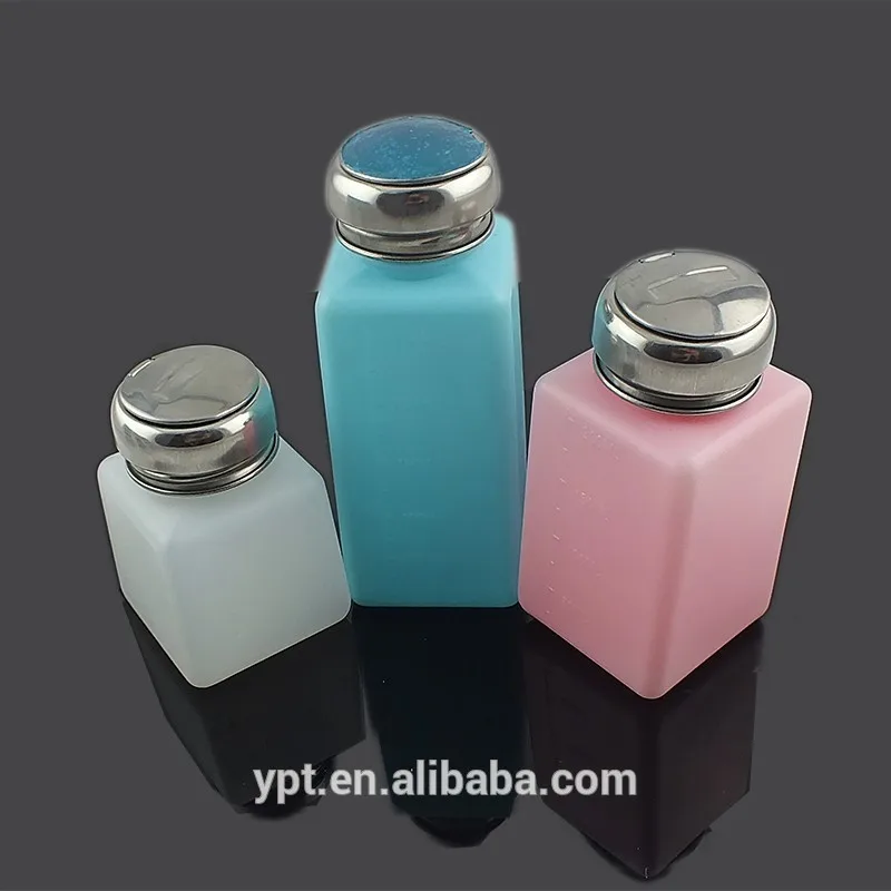 Hot Sale 200ml Alcohol Dispenser Durable Alcohol Bottle / Esd Plastic