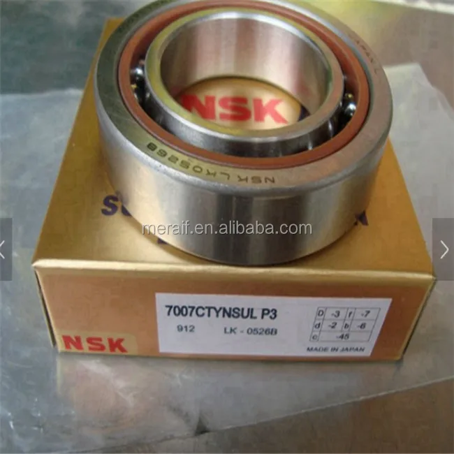 NSK spindle bearing 7001ATYNDBMP5 Angular contact Bearing NSK bearing wholsale