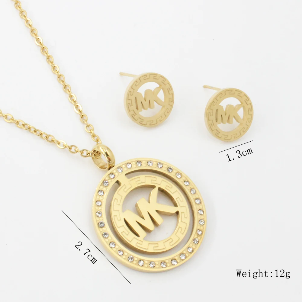 Yupoo Yiwu Gold Plated Italian Luxury Brand Imitation Jewellery Double Chain Link Necklace ...